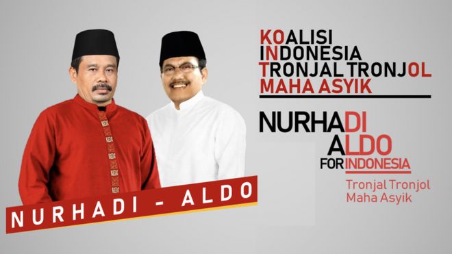 Pemilu Bersama Nurhadi Aldo Koalisi Tronjal-Tronjol Maha Asyik